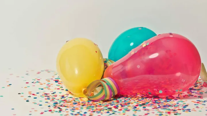 Colourful balloons