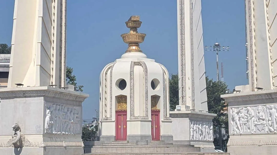 The Democracy Monument in Bangkok
