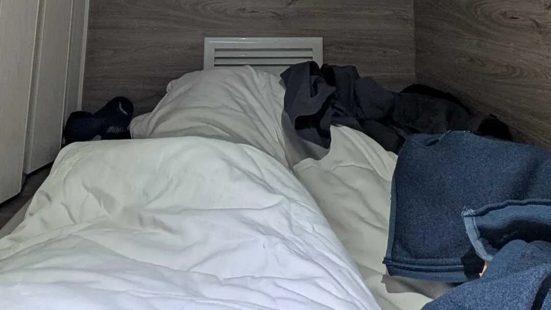 The hostel bunk