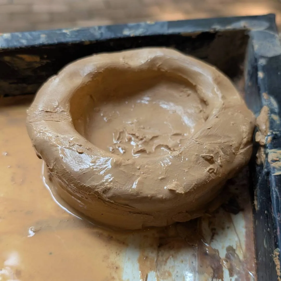A poorly crafted clay mess