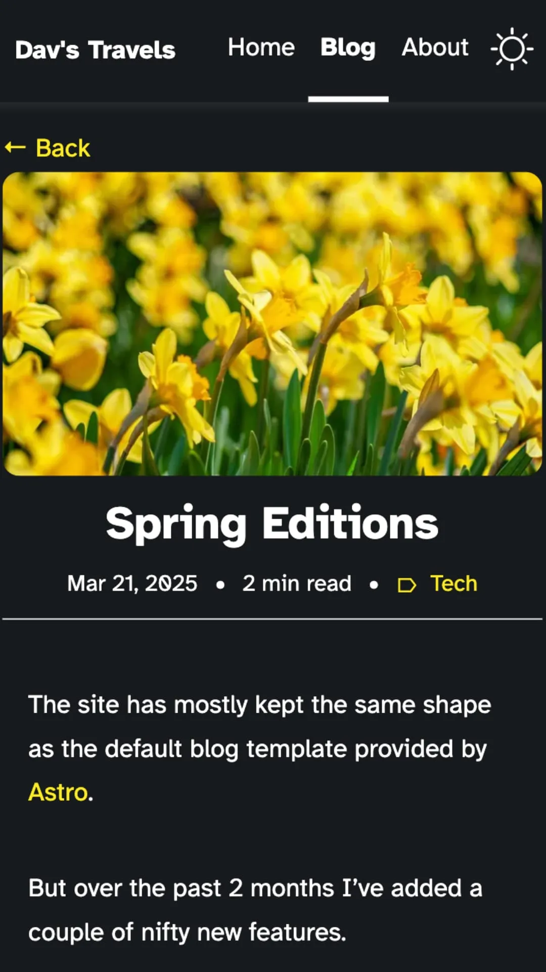 A screenshot of this website showcasing how it looks in dark mode